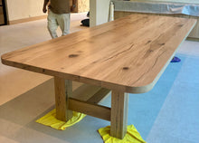 Load image into Gallery viewer, The "LEGACY GRAIN" American Reclaimed White Oak Beam Table