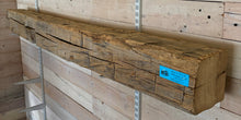 Load image into Gallery viewer, #12 : Hand Hewn Oak/Raw: 6.5&quot; X 7.5&quot; X 76&quot;
