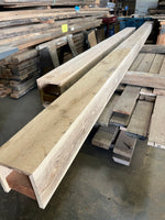 Load image into Gallery viewer, reclaimed oak box beams sanded
