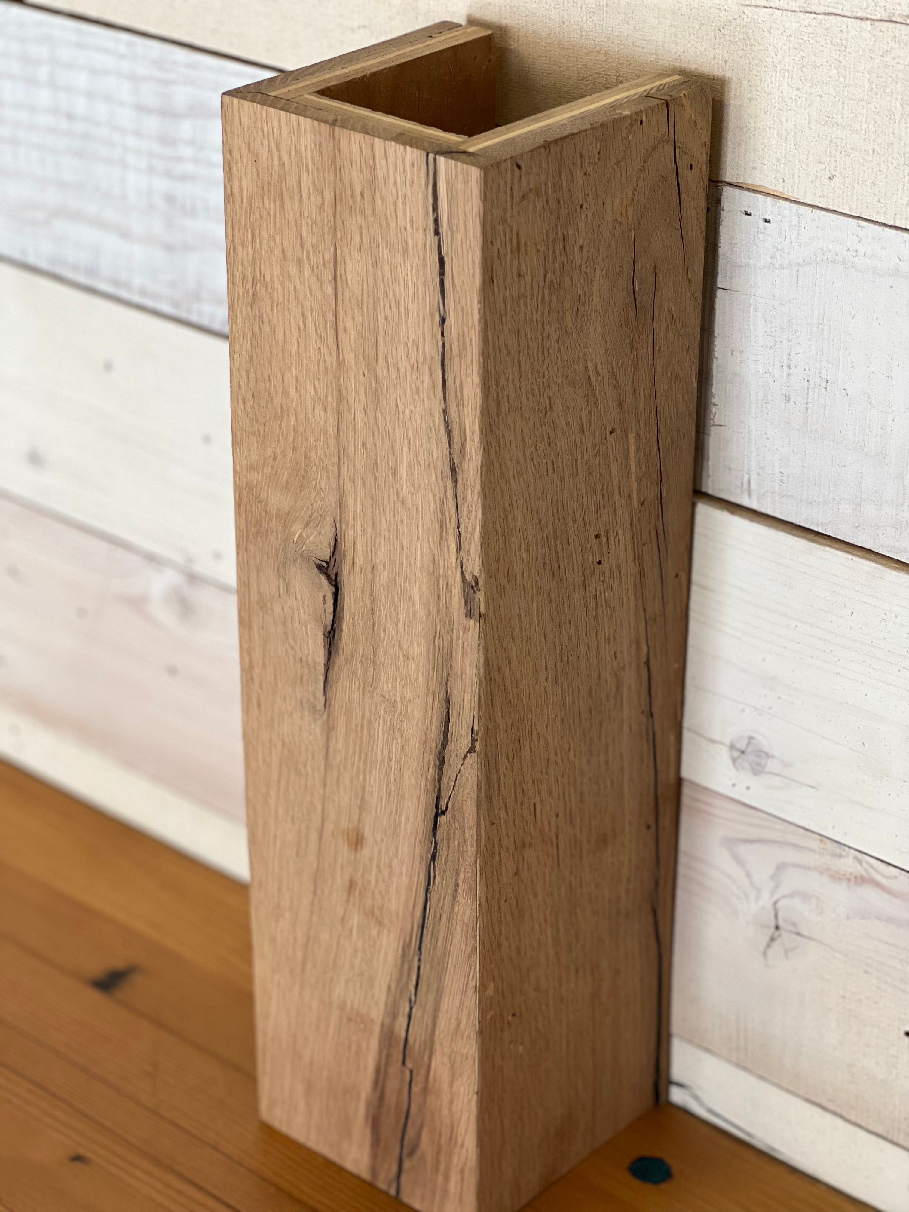 Reclaimed Wood Box Beams | Refined "Old World Oak"Box Beams