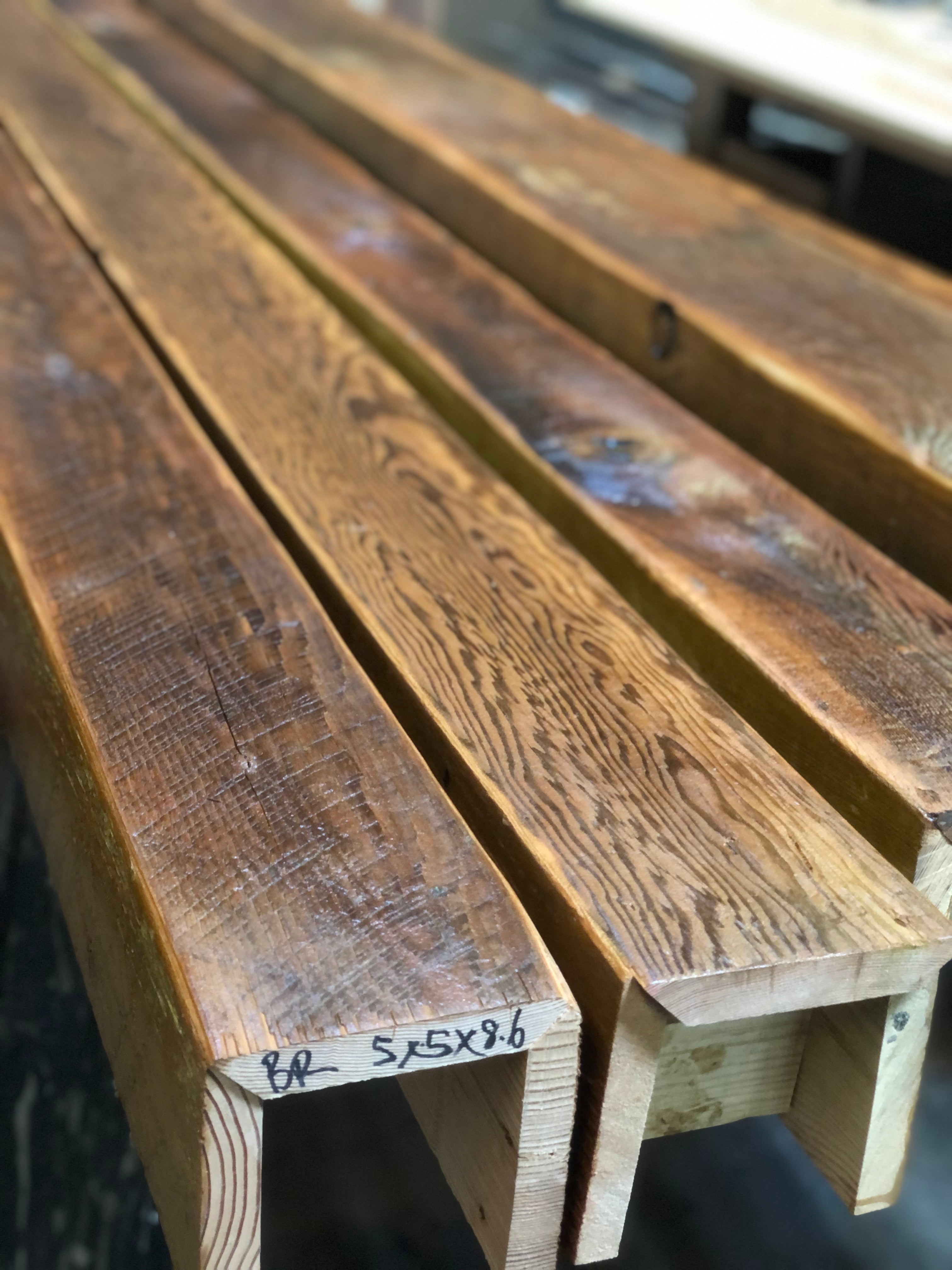 Reclaimed Wood Box Beams | Ocotillo Ranch