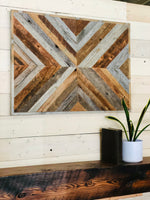Load image into Gallery viewer, Rustic Wood Wall Hanger Decor
